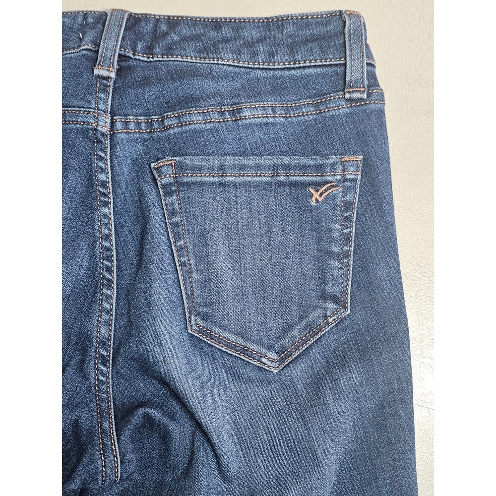 William Rast Perfect Skinny Jeans Womens 25 Dark Wash Stretch Denim Mid Rise - Picture 1 of 12
